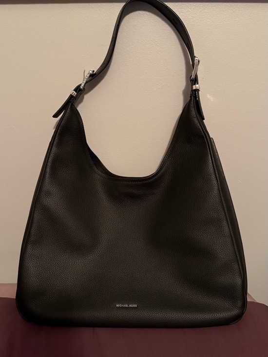 Michael Kors Handbags - Michael Kors Nolita Large Pebbled Leather Hobo Shoulder Bag